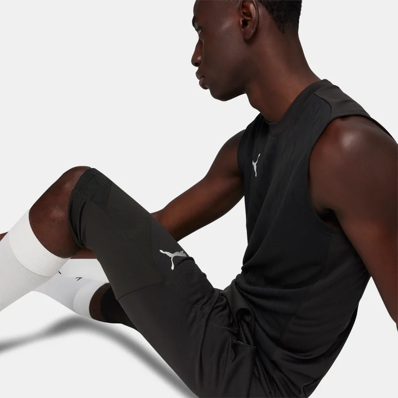 Puma Black Men's TEAMFINAL 3/4 Training Pants for Men | Best Price UAE